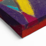 Adolf Hölzel Art: Bold Abstract Avant-Garde Print in Dynamic Colors