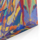 Adolf Hölzel Art: Vivid Avant-Garde Abstract Print in Bold Geometric Design