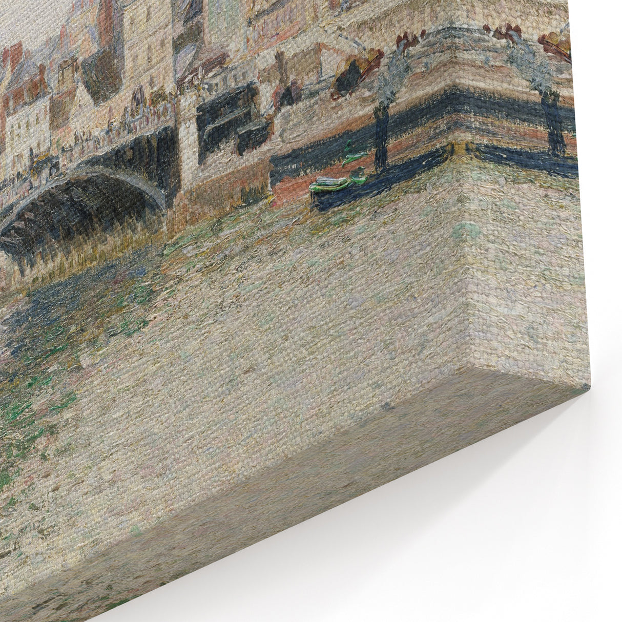 Camille Pissarro Art - Pont Boieldieu at Rouen 1896 | Pissarro Wall Art