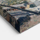 Camille Pissarro Art - Pont Boieldieu at Rouen 1896 | Pissarro Wall Art