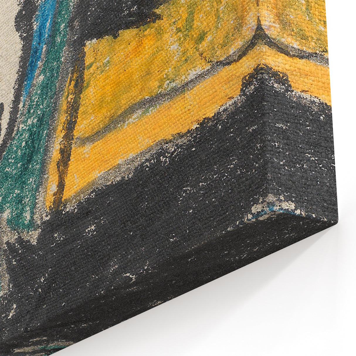 Adolf Hölzel Art: Expressive Avant-Garde Abstract Line Drawing Print