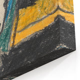 Adolf Hölzel Art: Expressive Avant-Garde Abstract Line Drawing Print