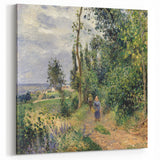 Camille Pissarro Art - Path Through the Woods | Pissarro Impressionist Print
