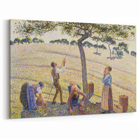 Camille Pissarro Art - Apple Harvest | Impressionist Countryside Prints