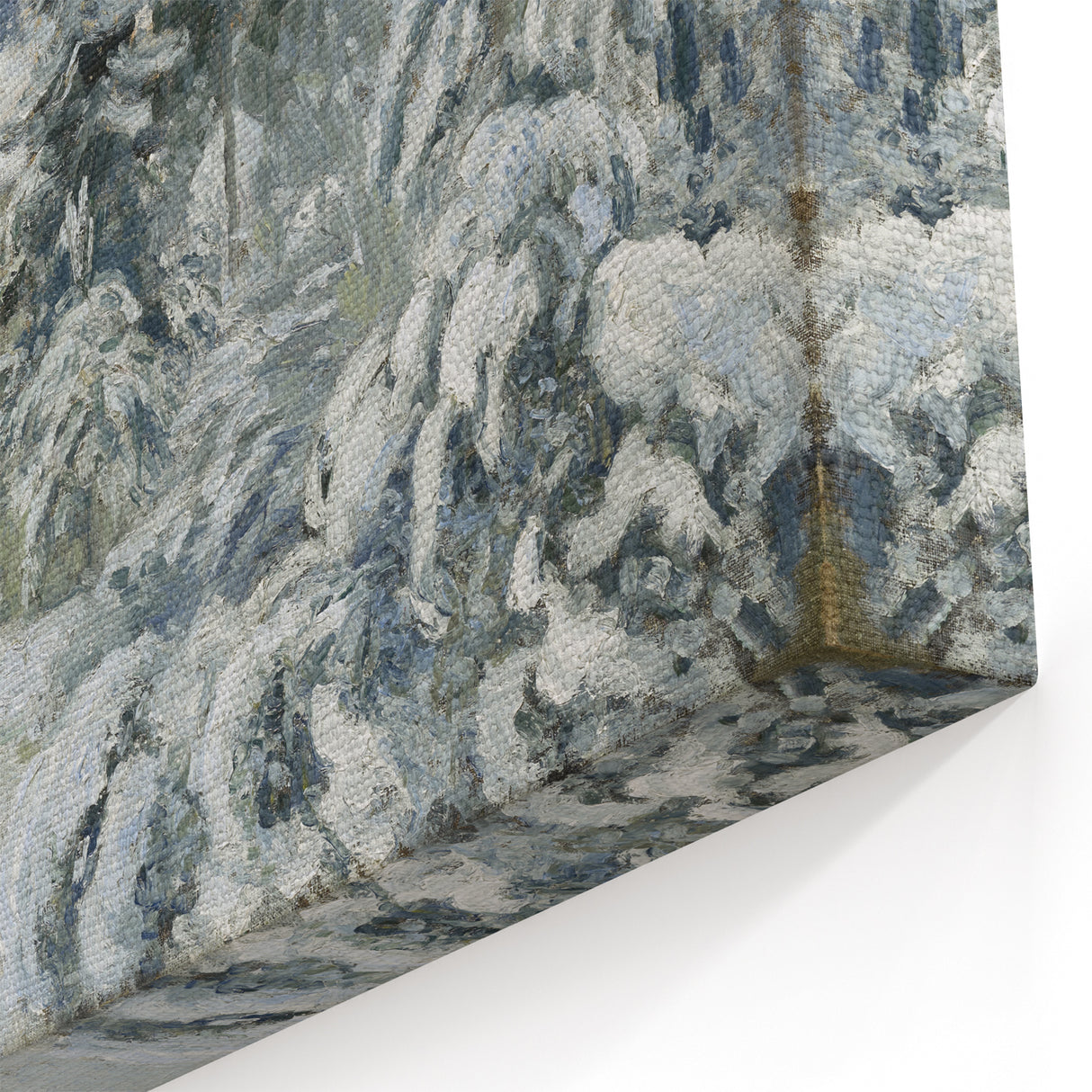 Camille Pissarro Art - Winter Scene with Snow | Pissarro Impressionist Print