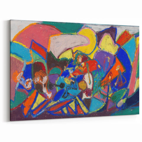 Adolf Hölzel Art - Dynamic Abstract Modernism | Avant-Garde Wall Art