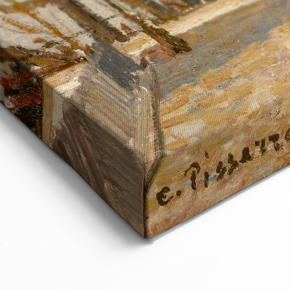 Camille Pissarro Art - Paris Riverside 1902 | French Impressionist Print