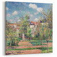 Camille Pissarro Art - Spring Garden Scene | Pissarro Impressionist Print