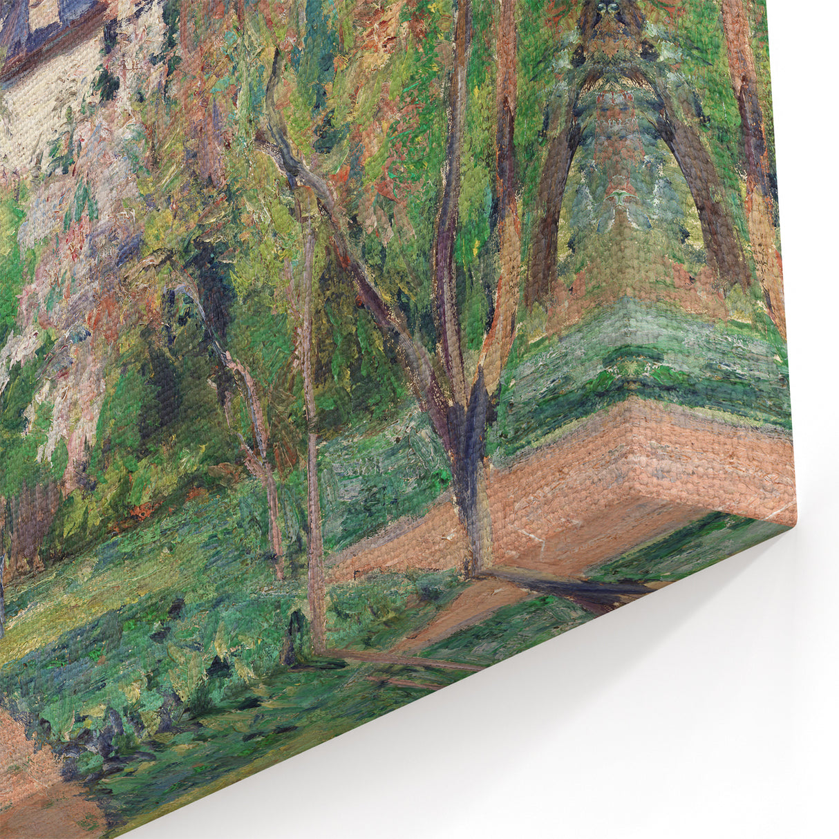 Camille Pissarro Art - Spring Garden Scene | Pissarro Impressionist Print