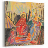 Adolf Hölzel Art - Expressive Modernist Composition | Avant-Garde Print