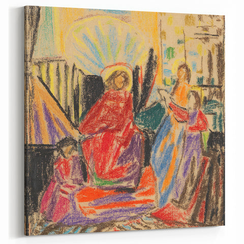 Adolf Hölzel Art - Expressive Modernist Composition | Avant-Garde Print