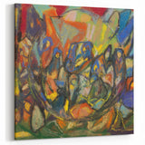 Adolf Hölzel Art - Abstract Expressionist Wall Art from Avant-Garde Collection