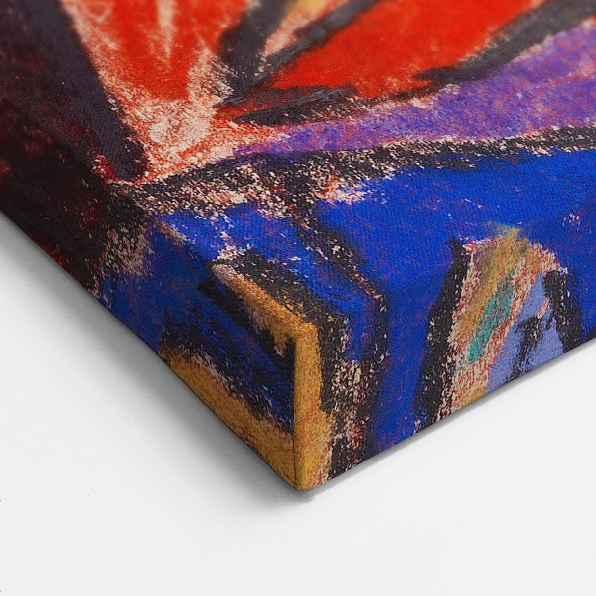 Adolf Hölzel Art - Vibrant Abstract Expressionist Wall Art from Avant-Garde