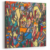 Adolf Hölzel Art - Vibrant Abstract Expressionist Wall Art from Avant-Garde