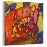 Adolf Hölzel Art - Colorful Expressionist Wall Art from Avant-Garde Series