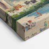 Camille Pissarro Art - View of Paris 1900 | French Impressionist Print