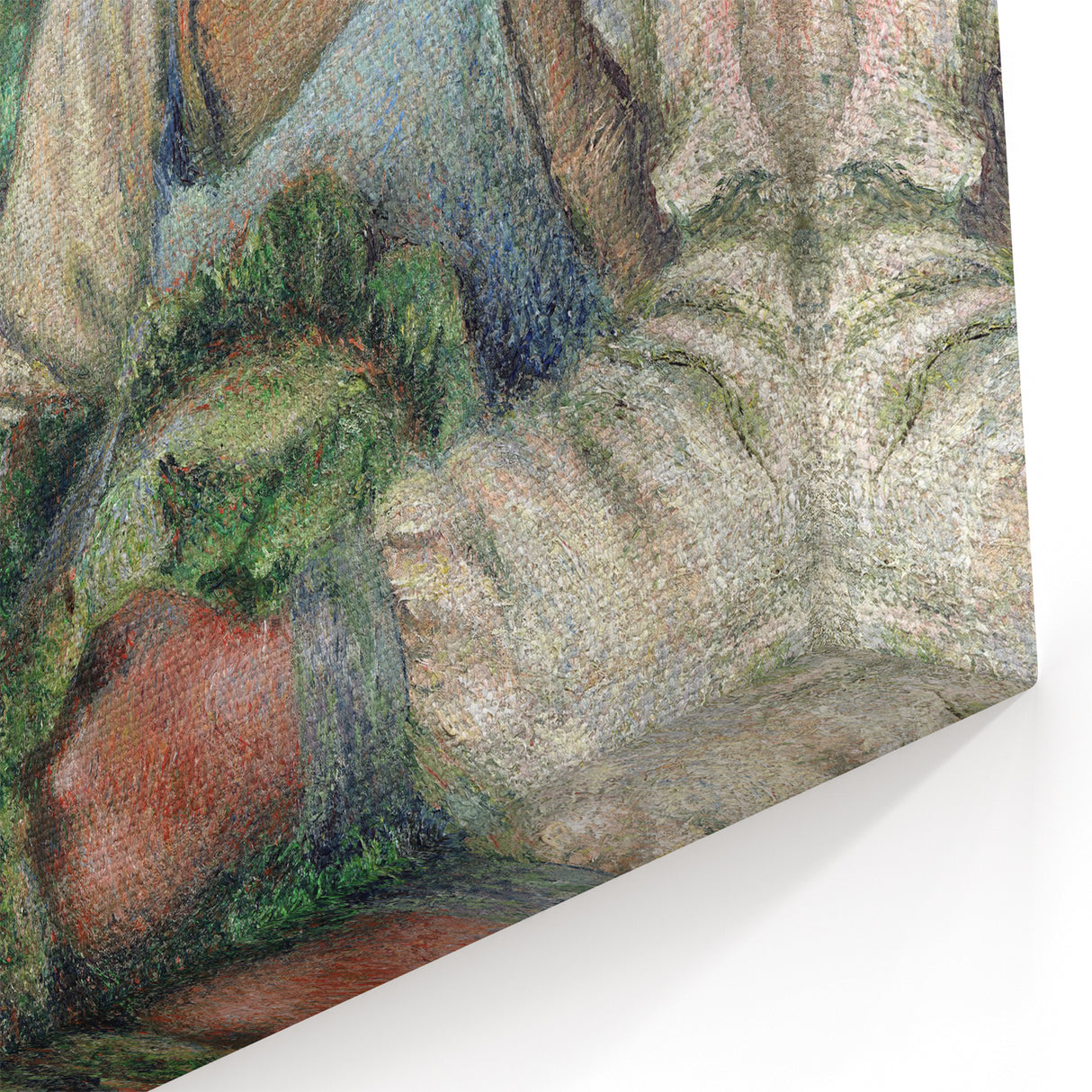 Camille Pissarro Art - The Gardener | Pissarro Impressionist Canvas Print