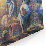 Camille Pissarro Art - Harvest Scene | French Impressionist Canvas Print