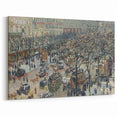 Camille Pissarro Art - Parisian Street Scene | Impressionist Wall Art