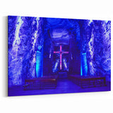 Framed Colombia Art - Zipaquirá Salt Cathedral South America Decor Print