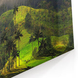 Colombian Landscape Prints - Misty Hills and Wax Palms South America Decor