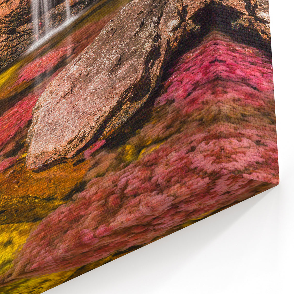 Colombian Landscape Prints - Caño Cristales Waterfall South America Decor