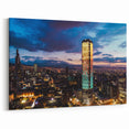 Bogotá Cityscape Framed Colombian Landscape Print - Colombia Wall Art
