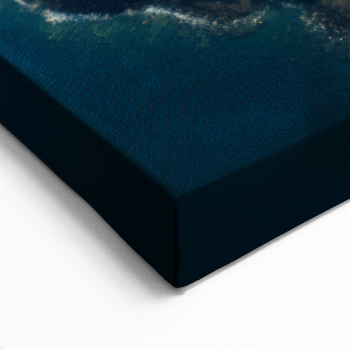 Galapagos Scenic Prints - Volcanic Crater Aerial View Ecuador Art