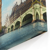 Big Ben Canvas Prints - London Landmark Art of Westminster Clock Tower