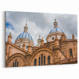 Ecuador Photography Prints - Cuenca Cathedral Architecture Wall Art