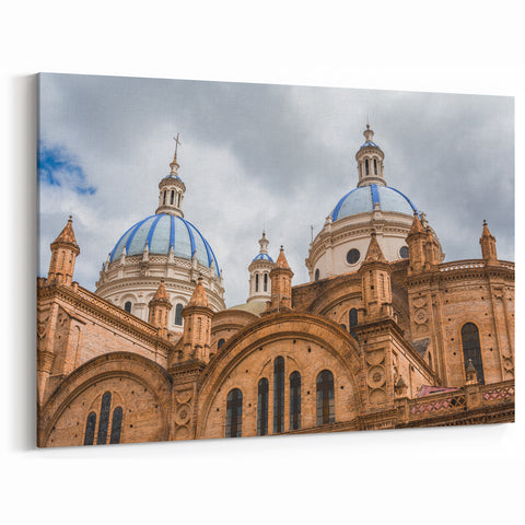 Ecuador Photography Prints - Cuenca Cathedral Architecture Wall Art