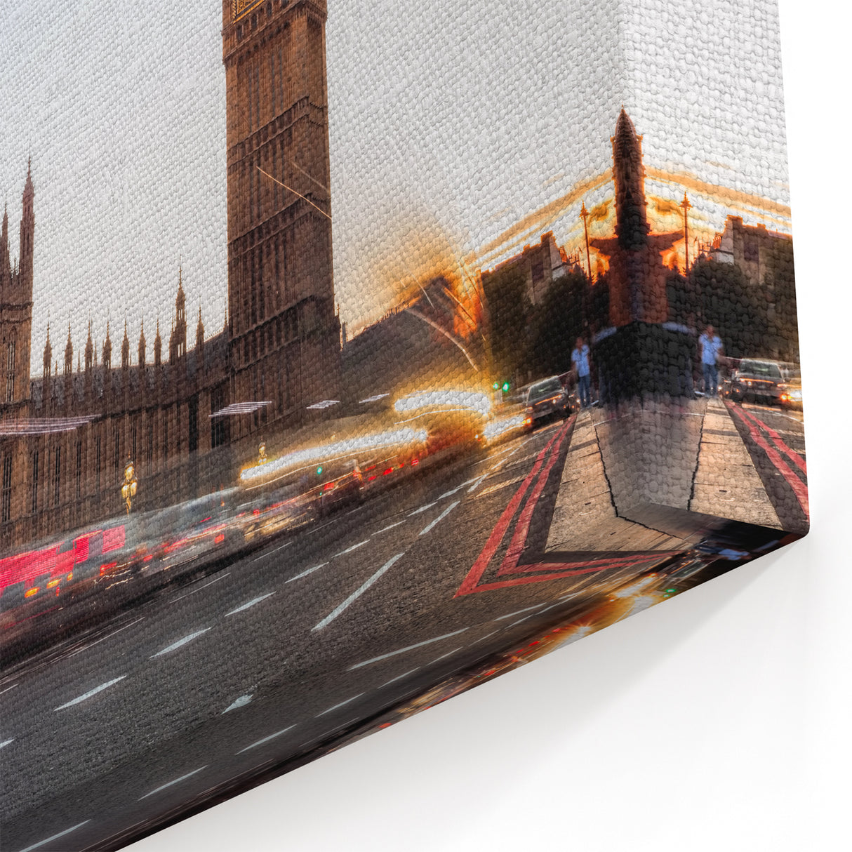 Iconic Big Ben Prints - London Landmark with Motion Blur Canvas Art