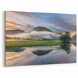 Lake District Art - Misty Mountain Reflection in Cumbria