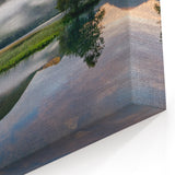 Lake District Art - Misty Mountain Reflection in Cumbria