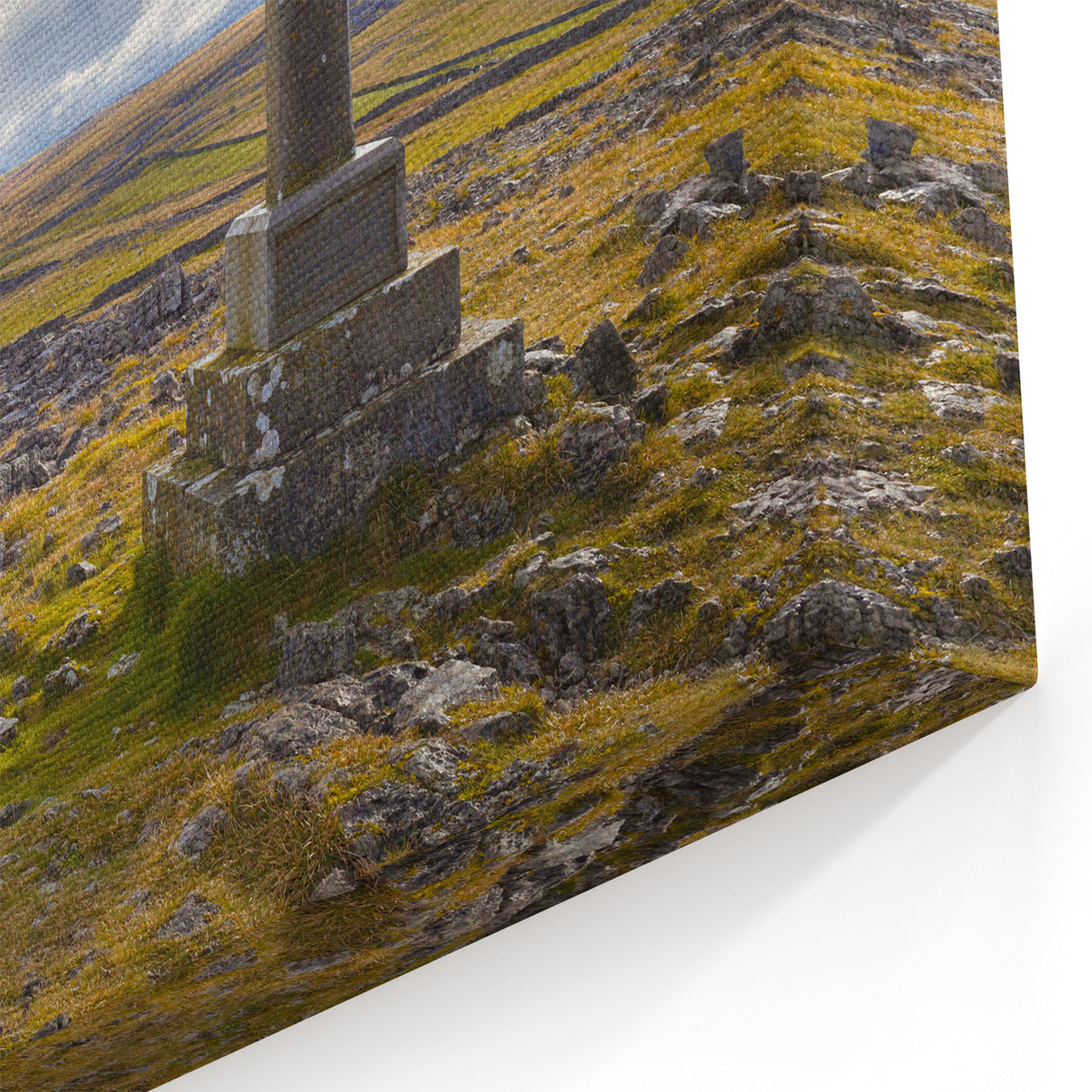 Cumbria Landscape Art - Iconic Cross in Scenic Yorkshire View