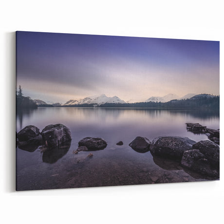 Cumbria Prints - Serene Winter Landscape in Lake District Art