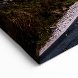 Cumbria Landscape Art - Sunset Over Mountain Pass in Lake District