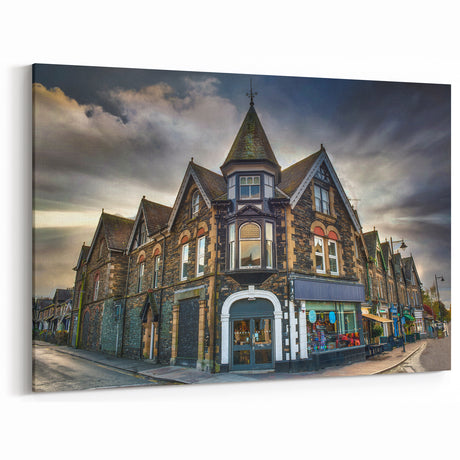 Cumbria Photography - Historic Architecture in Keswick Town Art