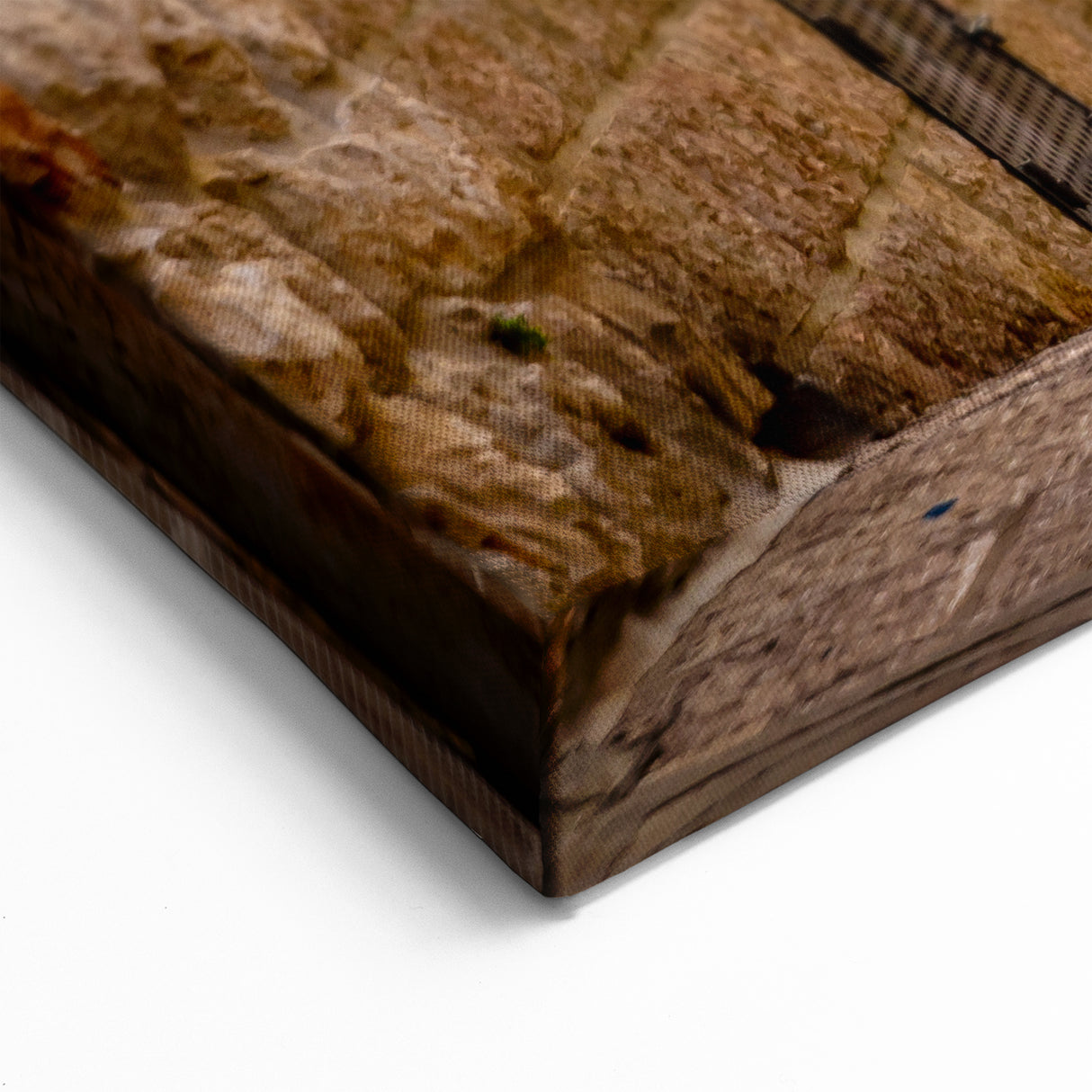 Jerusalem Cityscape Canvas - Sunlit Alleyway in Old City Wall Art