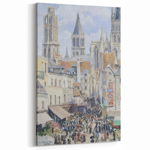 Camille Pissarro Art - French Landscape Impressionist Canvas Print