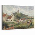 Camille Pissarro Art - Village Scene French Impressionist Wall Art
