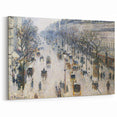 Camille Pissarro Art - Paris Street Scene Impressionist Wall Print