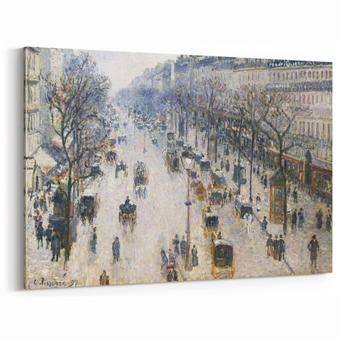 Camille Pissarro Art - Paris Street Scene Impressionist Wall Print