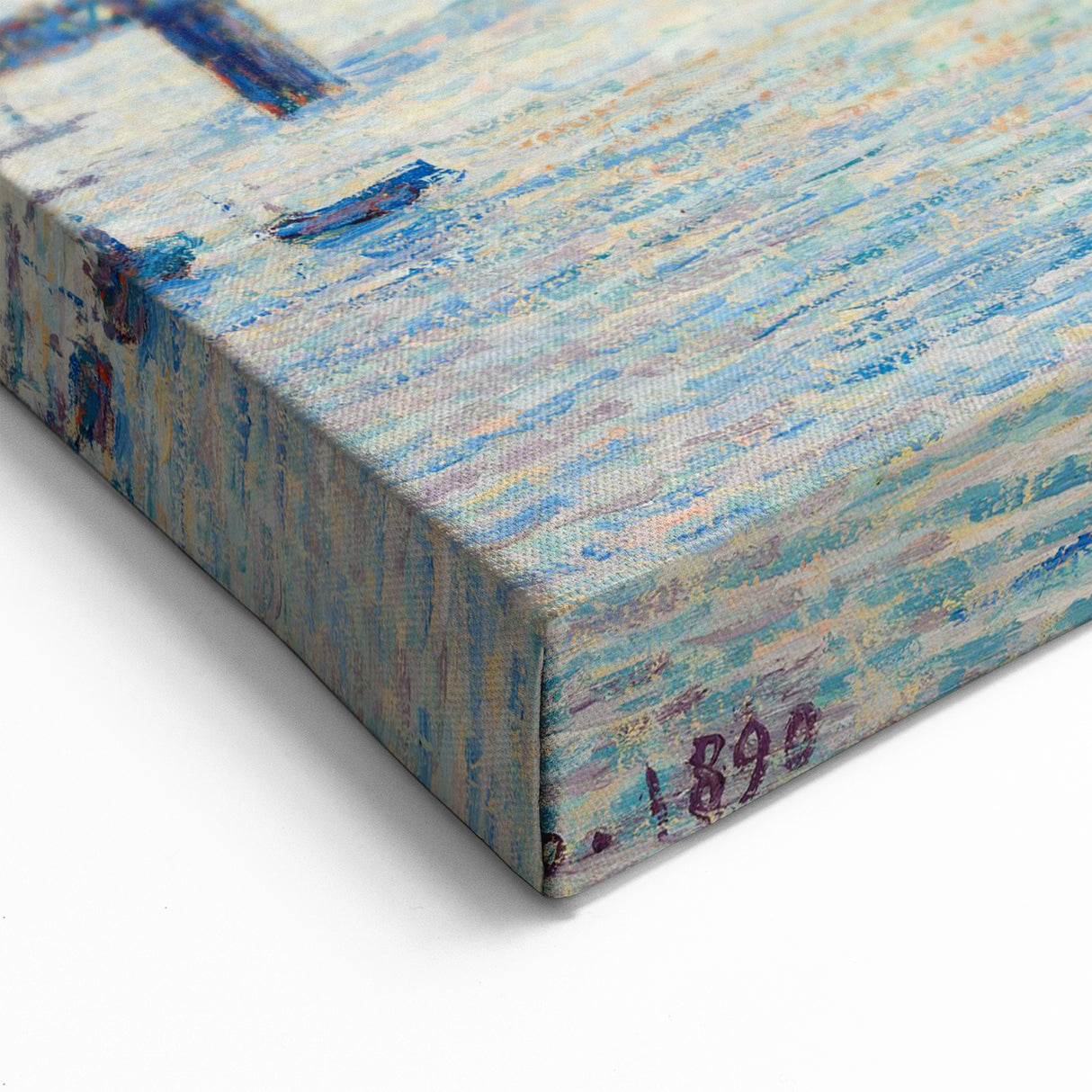 Camille Pissarro Art - Impressionist River and Cityscape Wall Print