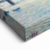 Camille Pissarro Art - Impressionist River and Cityscape Wall Print