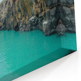 Galapagos Turquoise Waters - Framed Scenic Cliffside Art & Canvas Print