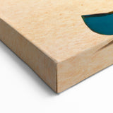 Galapagos Beach with Canoe - Framed Scenic Photography Art & Canvas Print