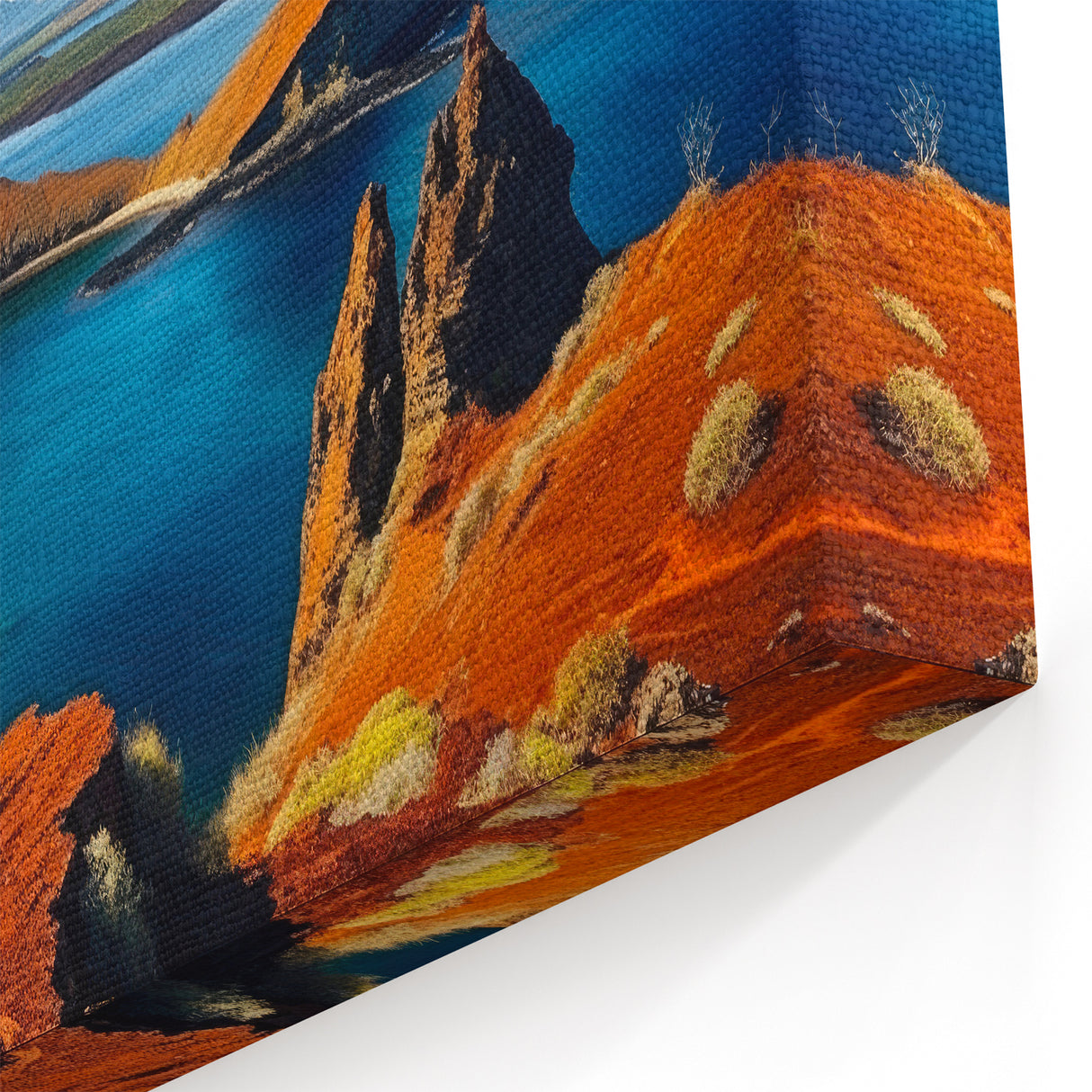 Galapagos Nature Art - Volcanic Landscape Ecuador Scenic Prints