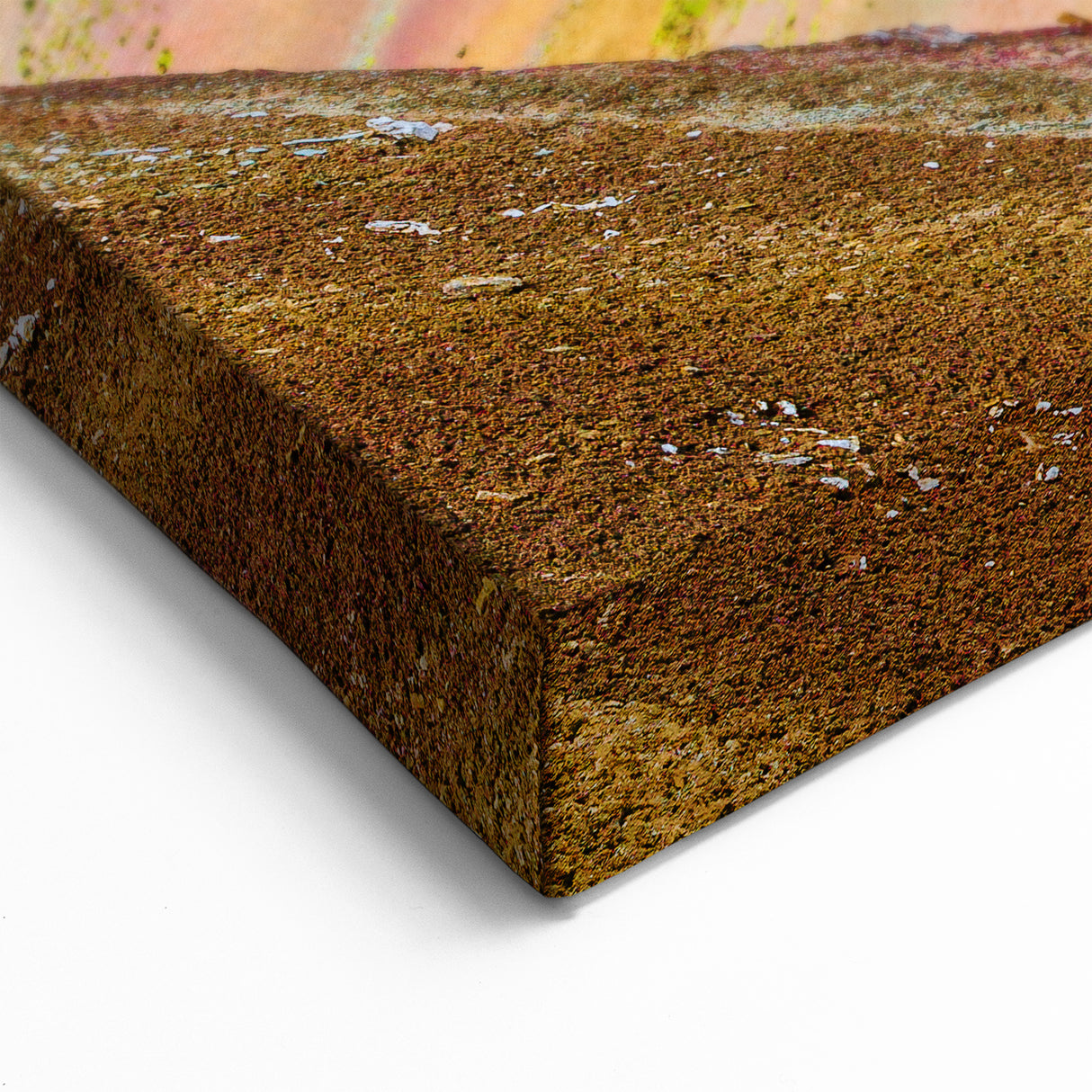 Machu Picchu Wall Decor - Vibrant Rainbow Mountain Peru Landscape Art