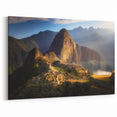 Peru Wall Art - Machu Picchu Wall Decor Andean Mountains Landscape Print